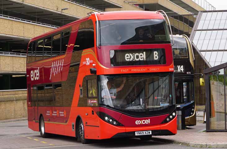 First Eastern Counties Scania N250UD ADL Enviro400City 36916